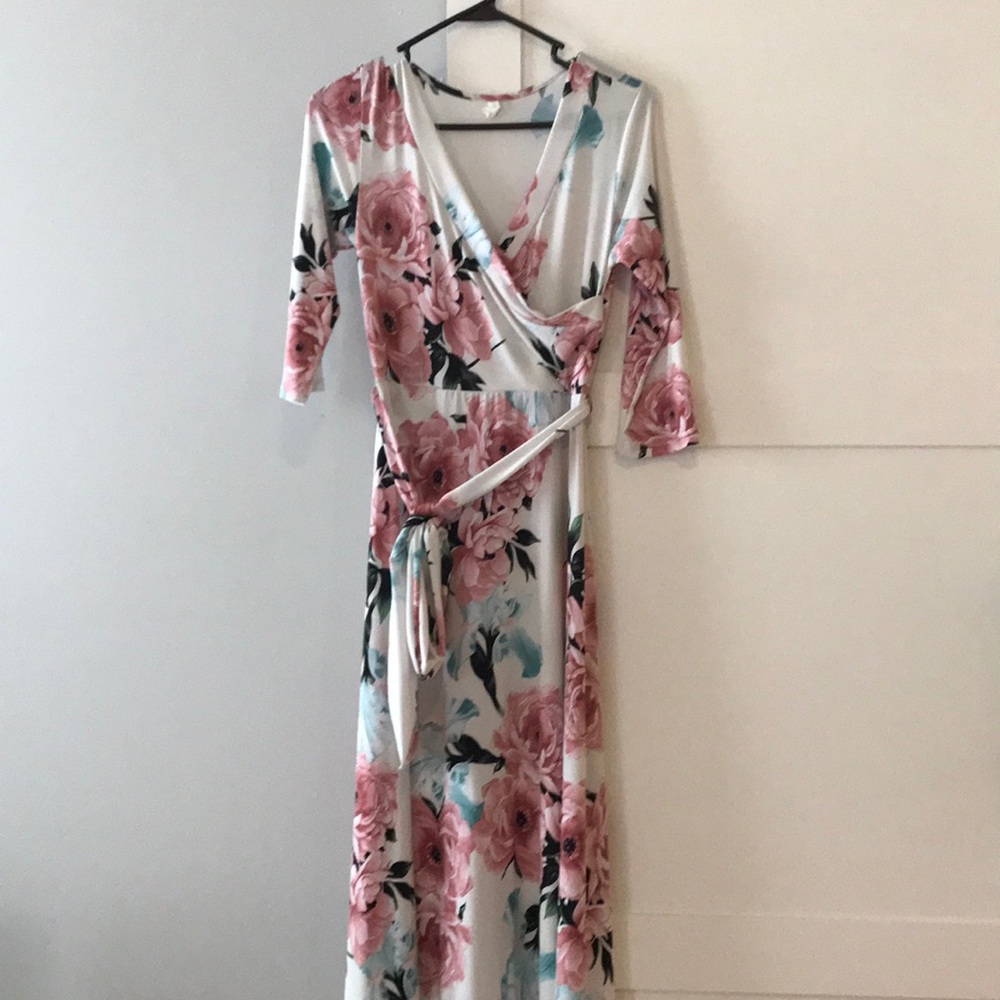 Maternity, Pink blush, maxi dress